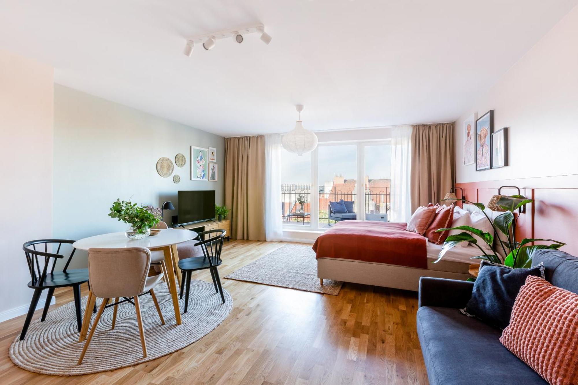 Turnkey I Letna Park Apartments Prag Exterior foto