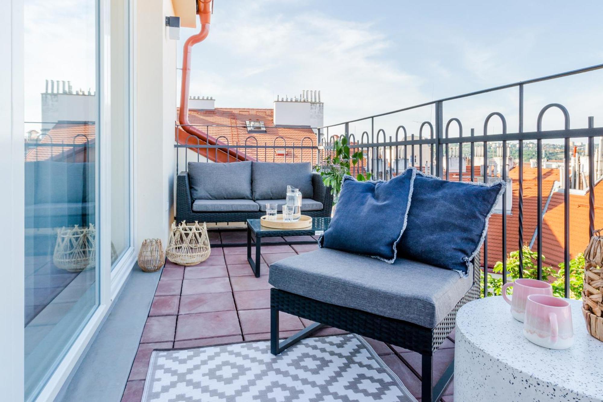 Turnkey I Letna Park Apartments Prag Exterior foto
