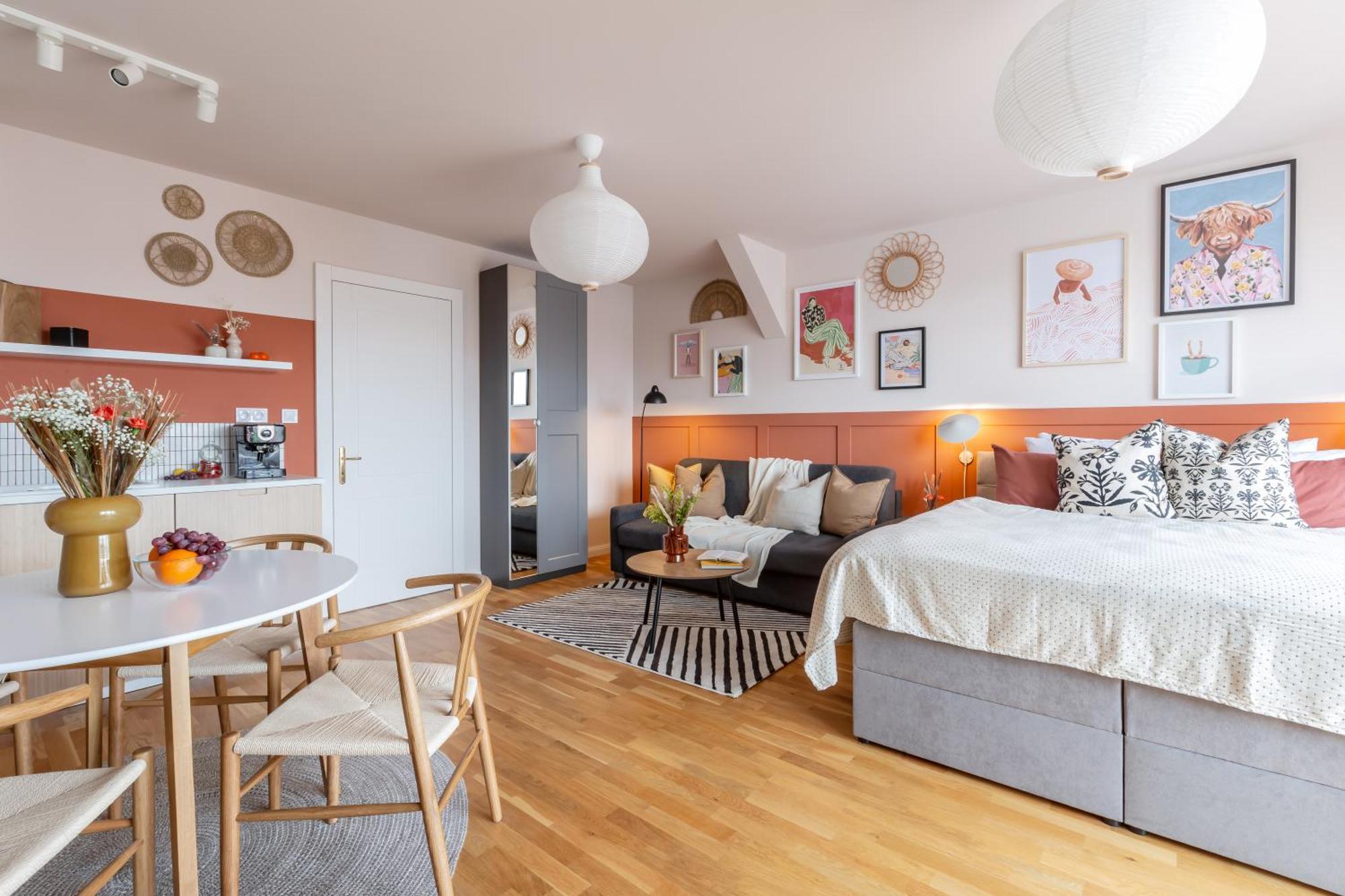 Turnkey I Letna Park Apartments Prag Zimmer foto